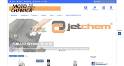 Desktop Screenshot of motochemica.pl