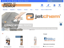 Tablet Screenshot of motochemica.pl